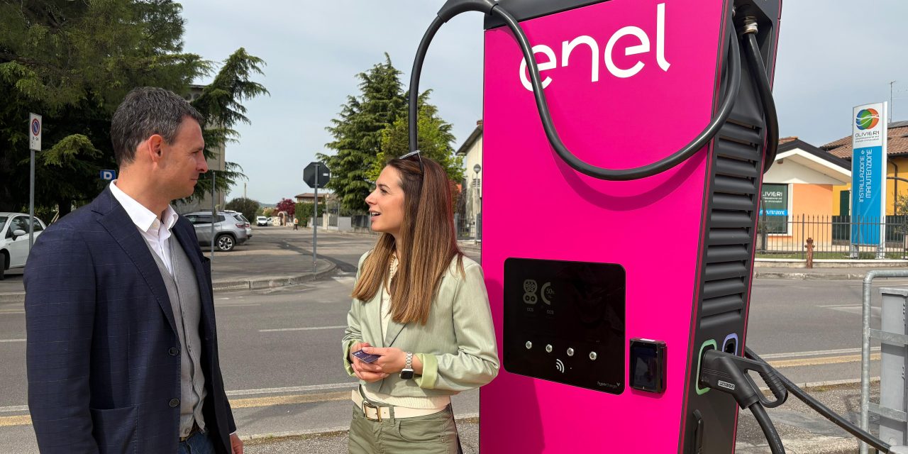 Pescantina accelera sull’elettrico, cinque nuove colonnine
