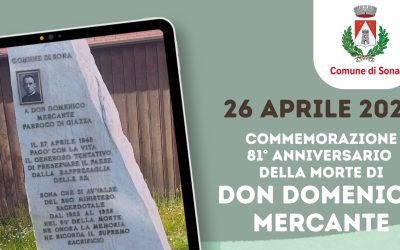 Sona ricorda don Domenico Mercante