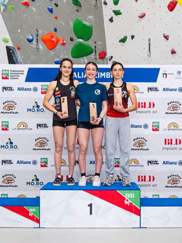 King Rock protagonista in Coppa Italia U17 2 Carolina Gradaschi sul podio