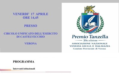 20ª edizione del Premio letterario “Tanzella”