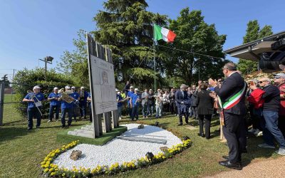 Dossobuono, inaugurato il monumento ad Antonio Montinaro