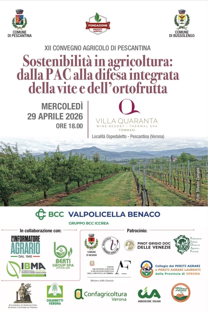 Agricoltura, sostenibilità e regole: a Pescantina il confronto 2 Agricoltura, sostenibilità e regole: a Pescantina il confronto