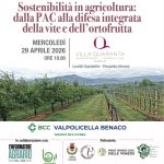 Agricoltura, sostenibilità e regole: a Pescantina il confronto