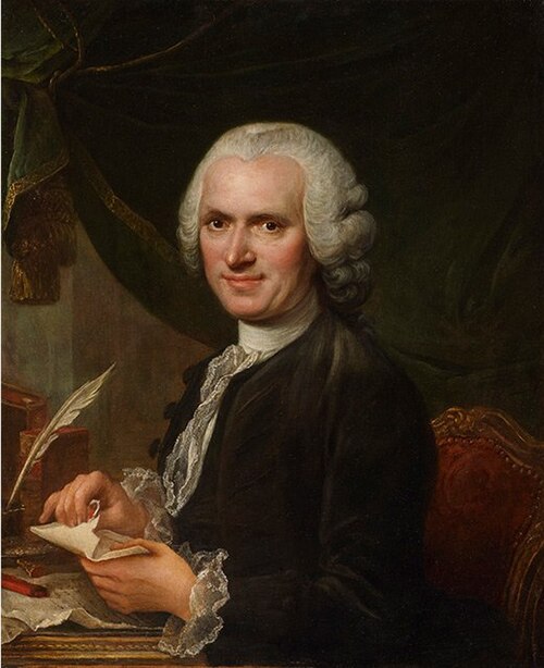 L'ideologia di sinistra nasce con Rousseau 1 500px Portrait of Jean Jacques Rousseau by Francois Guerin