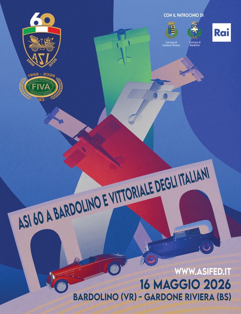 I 60 anni dell’ASI tra Bardolino e il Vittoriale degli Italiani 1 ASI 60 Bardolino e Vittoriale web