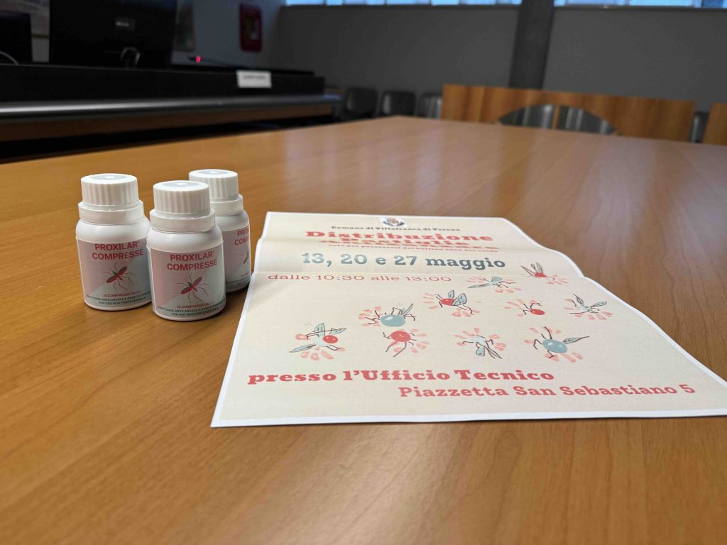 Villafranca rafforza la lotta alle zanzare: distribuzione gratuita di pastiglie larvicide 1 IMG 4705