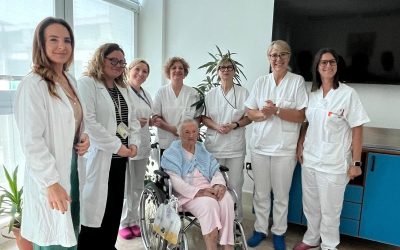 S.Bonifacio. Dimessa una paziente di 107 anni