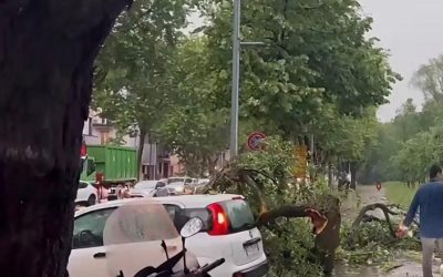 Violento temporale su Verona e provincia