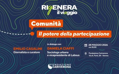 RIGENERA, a Verona una serata dedicata al potere della partecipazione