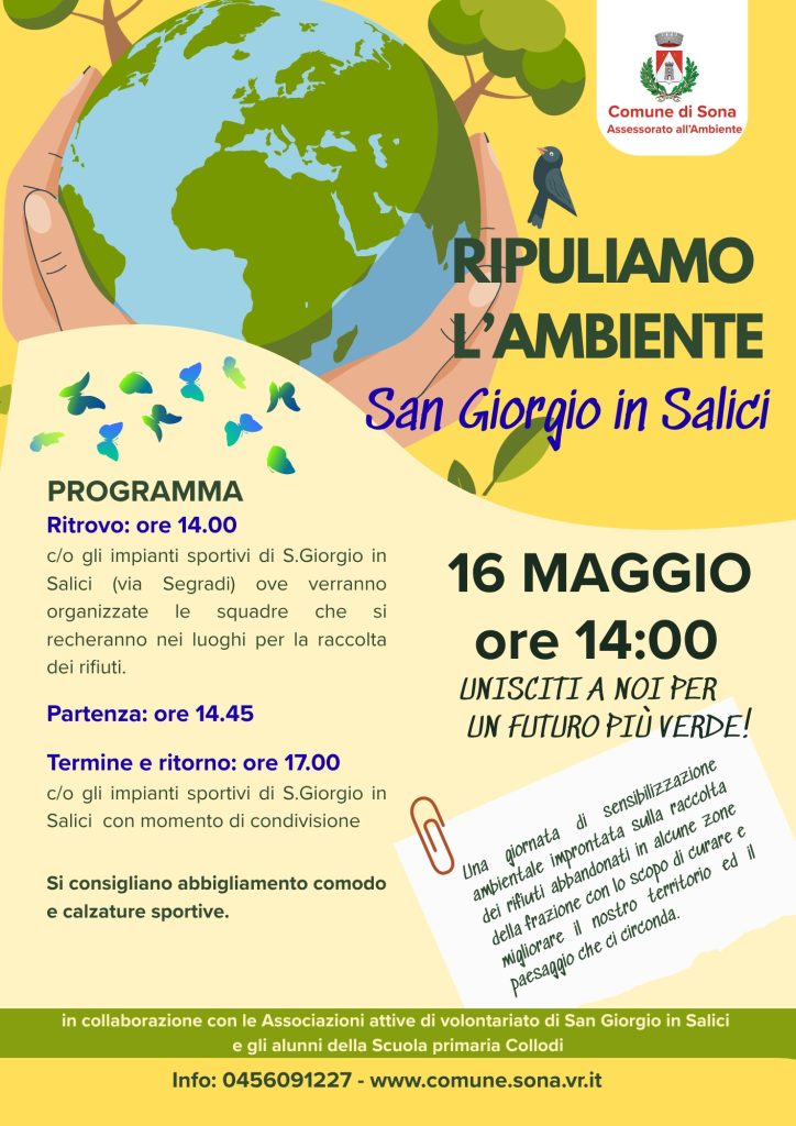 “Ripuliamo l’ambiente” a San Giorgio in Salici: una giornata per la cura del territorio 1 RipuliamoLAmbiente SanGiorgioInSalici 1605