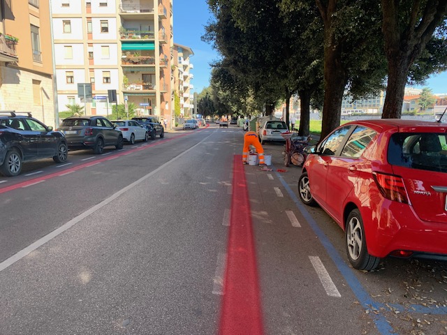 Piste ciclabili e viabilità. Verona sta perdendo il senso della misura? 2 ciclabili dipinte