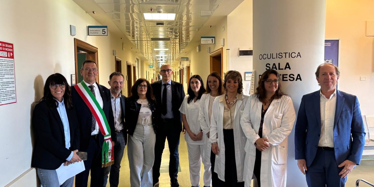 Bussolengo, il nuovo ambulatorio chirurgico per le punture intravitreali: già trattati 160 pazienti