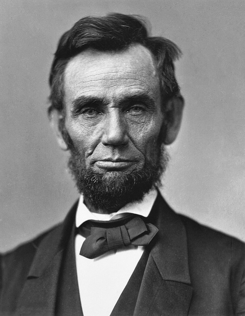 Un nuovo sguardo su Abraham Lincoln, il suo programma e la sua guerra inutile 1 Abraham Lincoln O 77 matte collodion print
