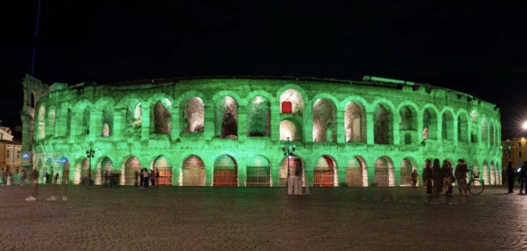 L'energia rinnovabile accende l'Arena 2 Il presidente del gruppo Magis Federico Testa