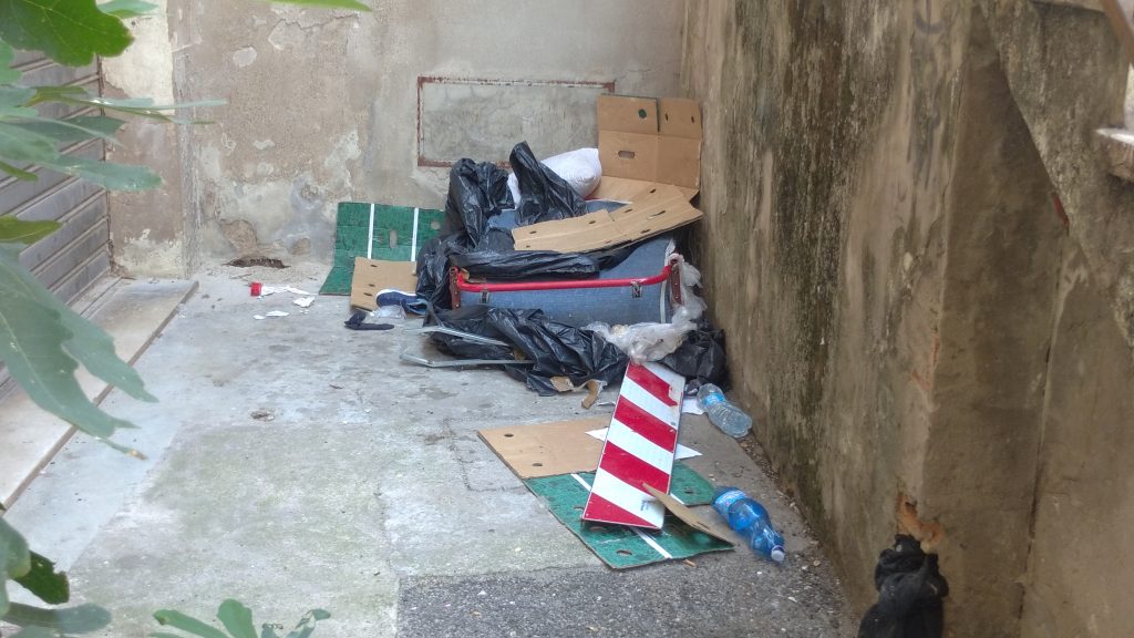 Interrato della vergogna dietro le quinte di piazza Bra 2 Torre Pentagona. 11