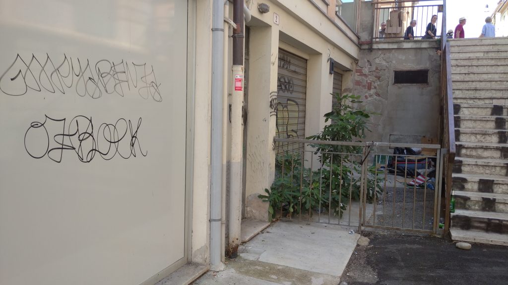 Interrato della vergogna dietro le quinte di piazza Bra 3 Torre Pentagona. 7