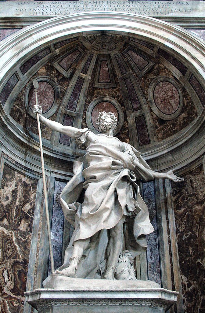 Il libro segreto di Adolf Hitler 3 0 Statue de Saint Longin par Gian Lorenzo Bernini Basilique St Pierre Vatican