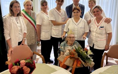 Compie 106 anni: festa alla Residenza Villa Italia