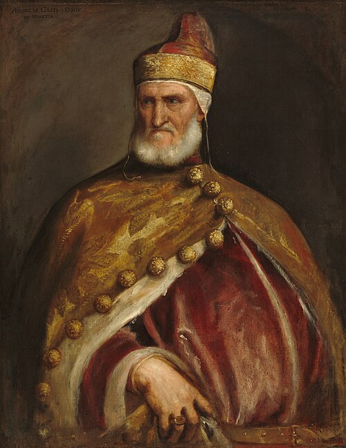 Un gigante del nostro Rinascimento nato a Bardolino 1 500px Ritratto del Doge Andrea Gritti Tiziano 059