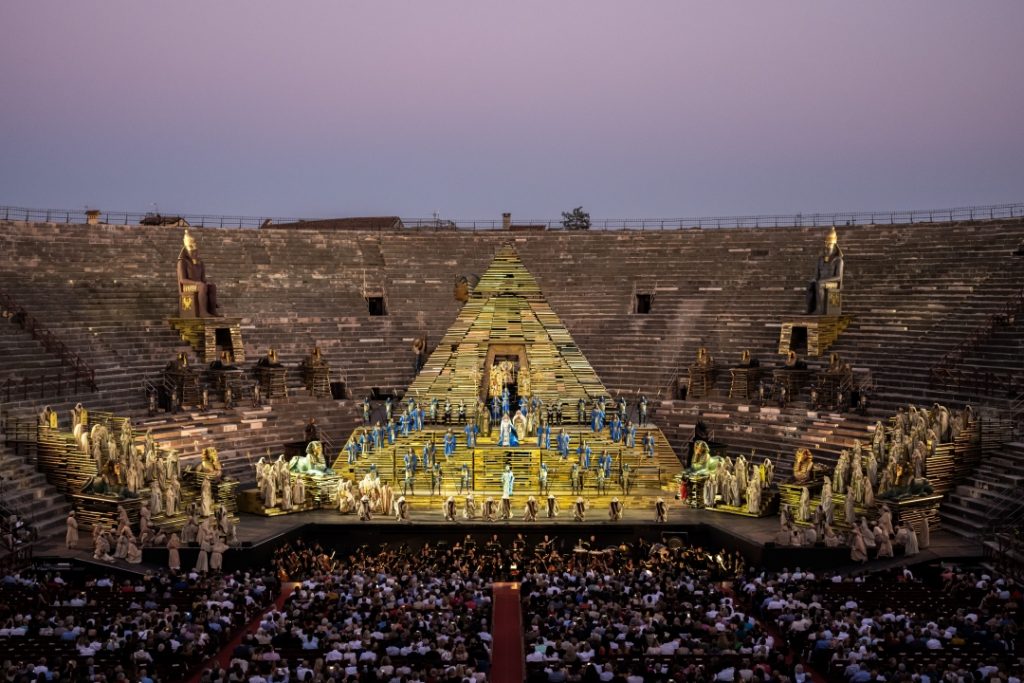 Aida di Zeffirelli, nuovo successo di pubblico in Arena 2 Arena Aida 220708 F 0503 ©Heads CollectiveRED