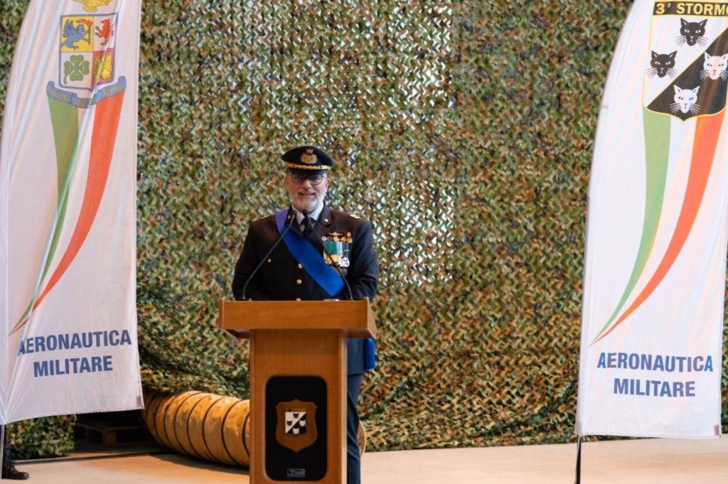Titolo: 3° Stormo, il Colonnello Mauro Manti assume il comando 3 Discorso Col. Manti