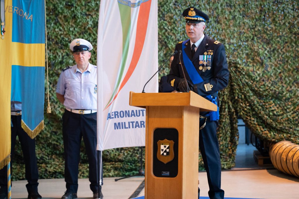 Titolo: 3° Stormo, il Colonnello Mauro Manti assume il comando 1 Discorso Col. Russo