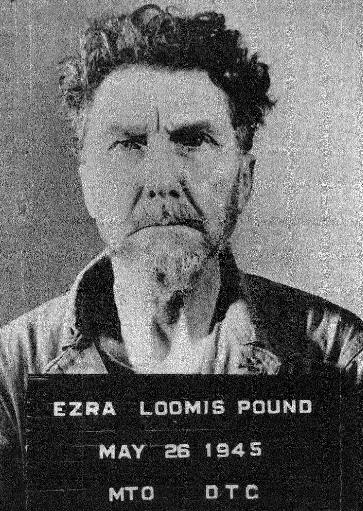 Morta a 101 anni Mary de Rachewitz, figlia di Ezra Pound 1 Ezra Pound 1945 May 26 mug shot