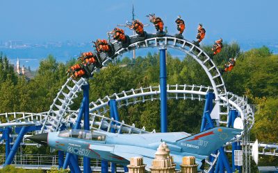 Gardaland. Allarme per un incendio subito domato