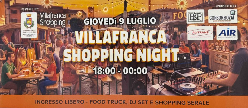 Villafranca, quattro serate di Shopping Night in centro 1 IMG 5187