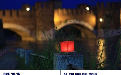 Lanterne di Pace sull’Adige. 81 anni fa Hiroshima e Nagasaki
