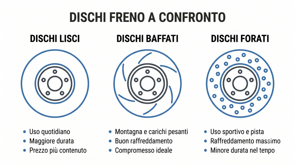 Dischi freno forati, baffati o lisci, qual è la scelta migliore per la tua auto? 1 image 3