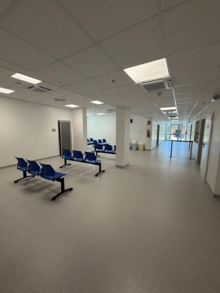 Nogara, inaugurati l'Ospedale e la Casa di Comunità 4 sala dattesa 02 1