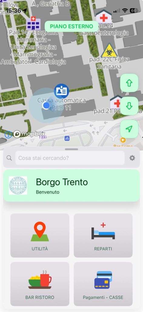 MyAouiVerona, la app che guida i pazienti negli ospedali 2 screenshot Myaouiverona per IOS