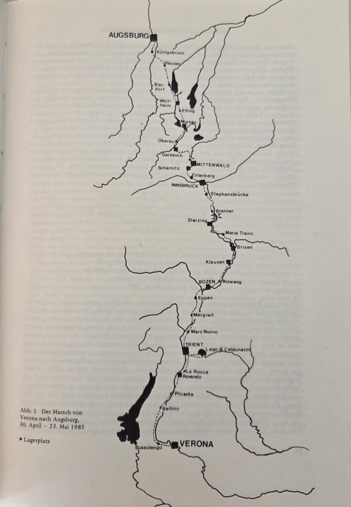 La Marcia di Junkelmann nel 1985. Da Verona ad Augsburg. 1 HQ5pzLcWQAAiFxd