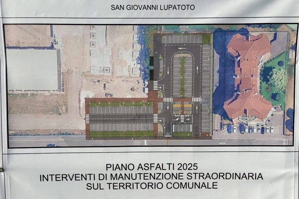 S.Giovanni Lupatoto. Al via i lavori per il parcheggio di viale Olimpia 2 IMG 3269