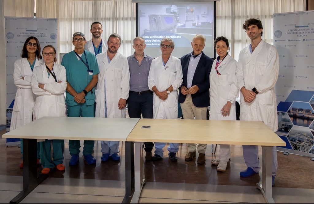 Centro Ustioni, Verona entra nella rete europea 3 Centro Ustioni, Verona entra nella rete europea