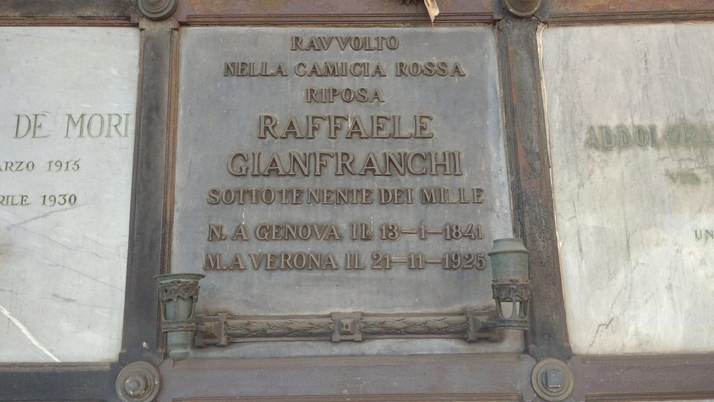 Manutenzione straordinaria dei loculi storici del Cimitero Nuovo 10 Raffaele Gianfranchi. 11