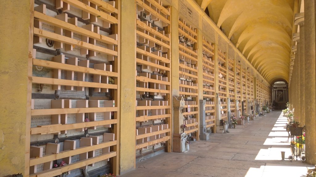 Manutenzione straordinaria dei loculi storici del Cimitero Nuovo 1 Reparti in manutenzione. 6