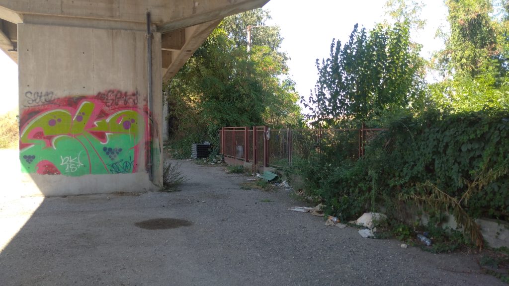 Strada di Ca’ Brusà. Uno...spazio benessere per gatti sotto il cavalcaferrovia 3 Sotto il cavalcaferrovia. 10