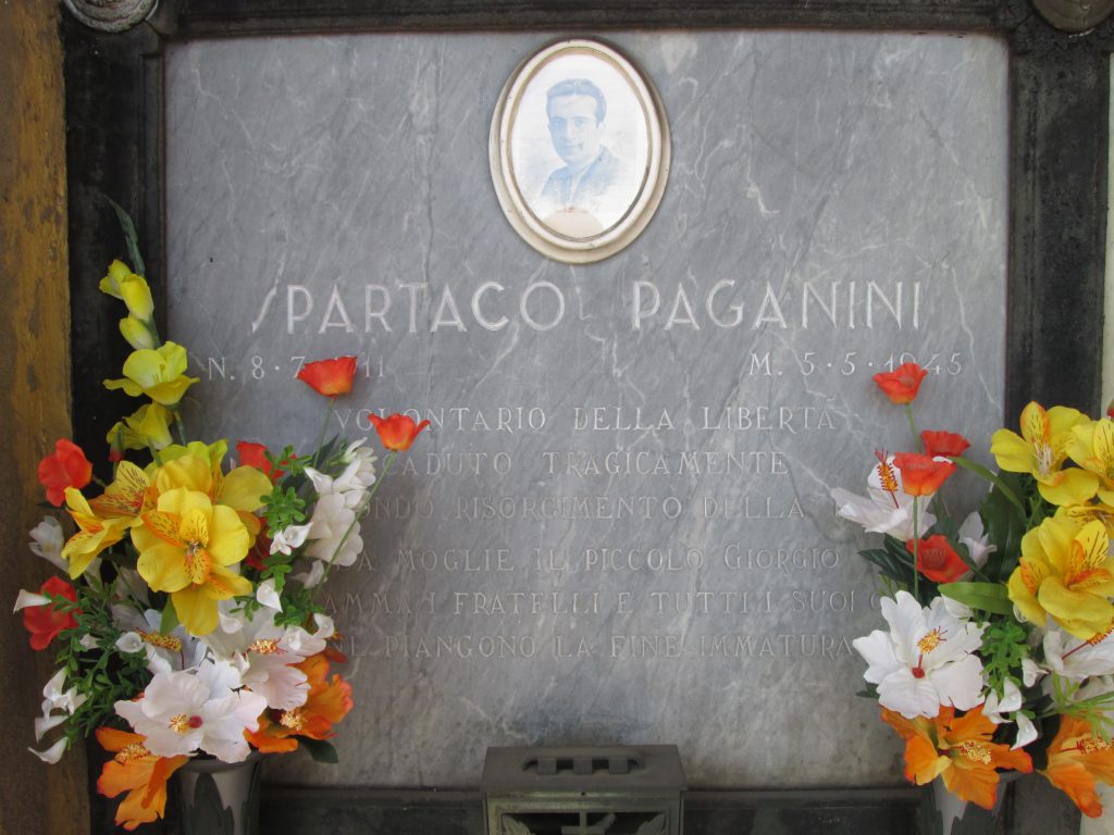 Manutenzione straordinaria dei loculi storici del Cimitero Nuovo 6 Spartaco Paganini. 6