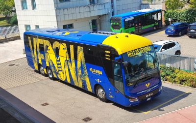Hellas, pullman firmato ATV per le trasferte