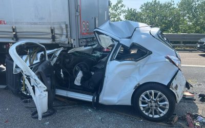 Incidente in tangenziale sud. Coinvolti 7 veicoli