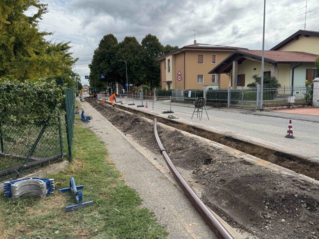 Lavagno, al via i lavori per potenziare fognature e acquedotto 1 IMG 5511