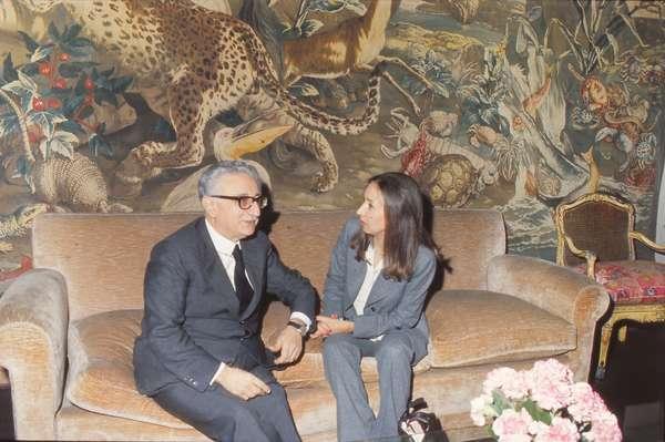 Oriana Fallaci moriva vent’anni fa a Firenze, il 15 settembre 2006. 1 Leone Fallaci 1973