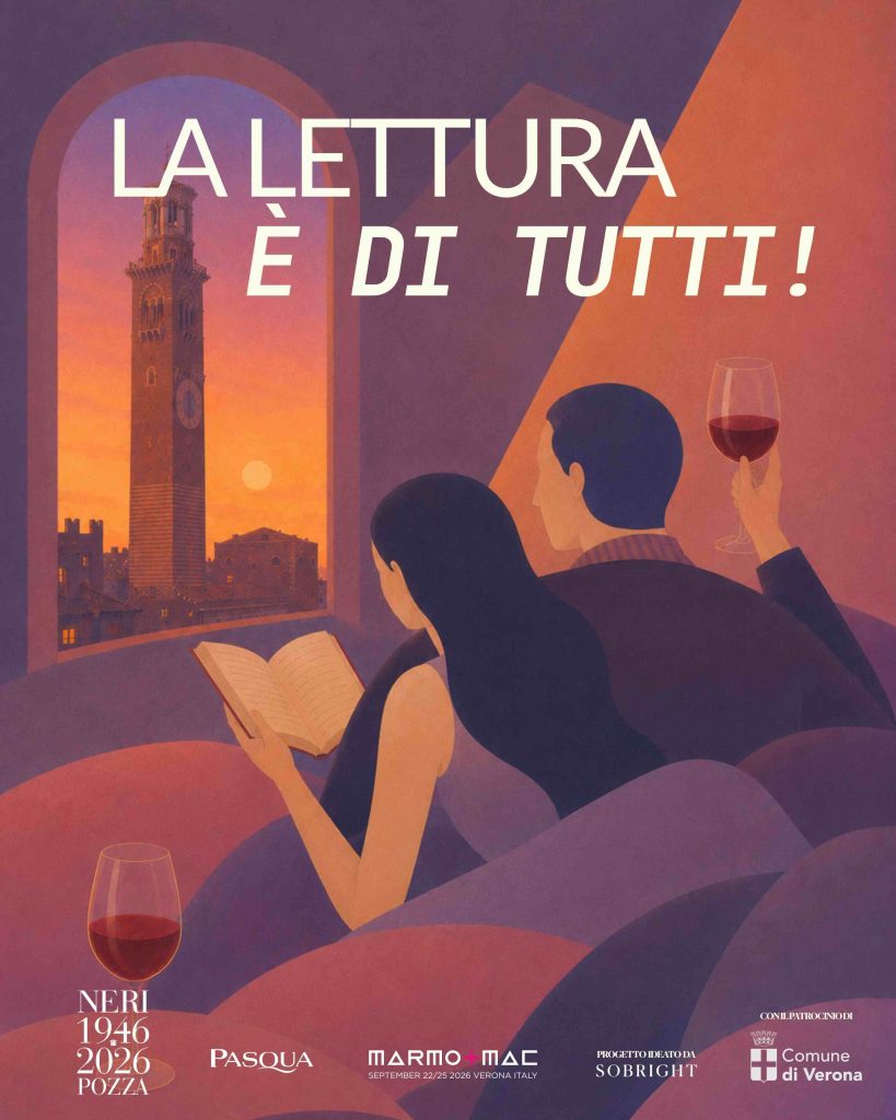 A Verona la lettura diventa un’esperienza collettiva: sei luoghi per dodici libri 2 Locandina LOGHI