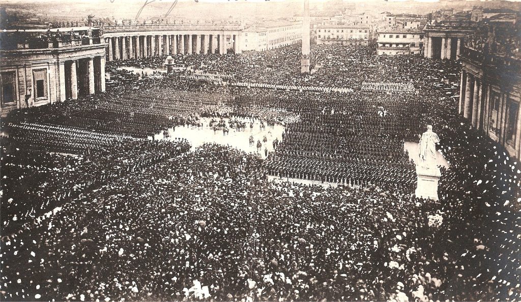 20 settembre a Pontida e a Porta Pia 1 Pio IX Saint Peter Square 1870