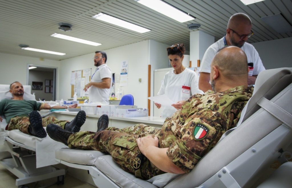 Esercito, cinquanta aspiranti donatori per il Trasfusionale 2 Esercito, cinquanta aspiranti donatori per il Trasfusionale