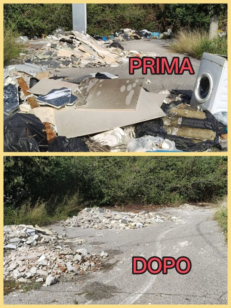 Riscattiamoci, quattro tonnellate contro il degrado 2 Riscattiamoci, quattro tonnellate contro il degrado