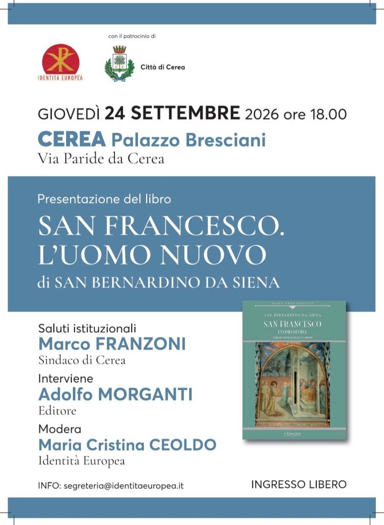 Cerea celebra S.Francesco per l’8° centenario 2 WhatsApp Image 2026 09 10 at 10.11.37 1