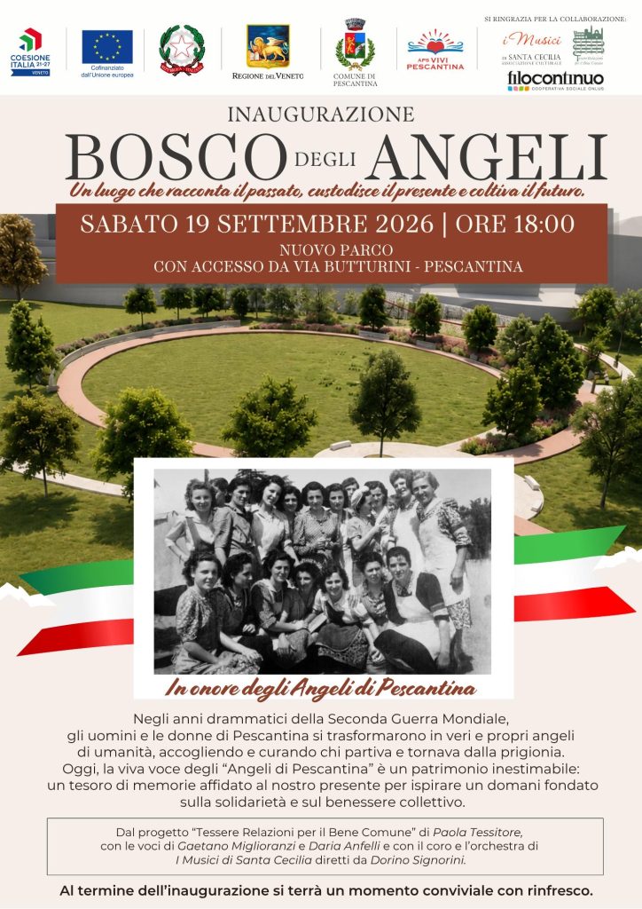 Pescantina, un bosco per gli «Angeli» del 1945 2 Pescantina, un bosco per gli «Angeli» del 1945